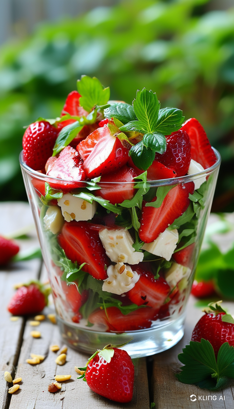 Farverig salat